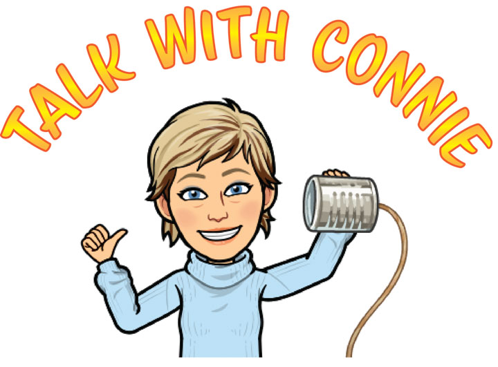 Talk with Connie Bitmoji